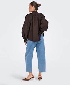 Dames blouse bruin