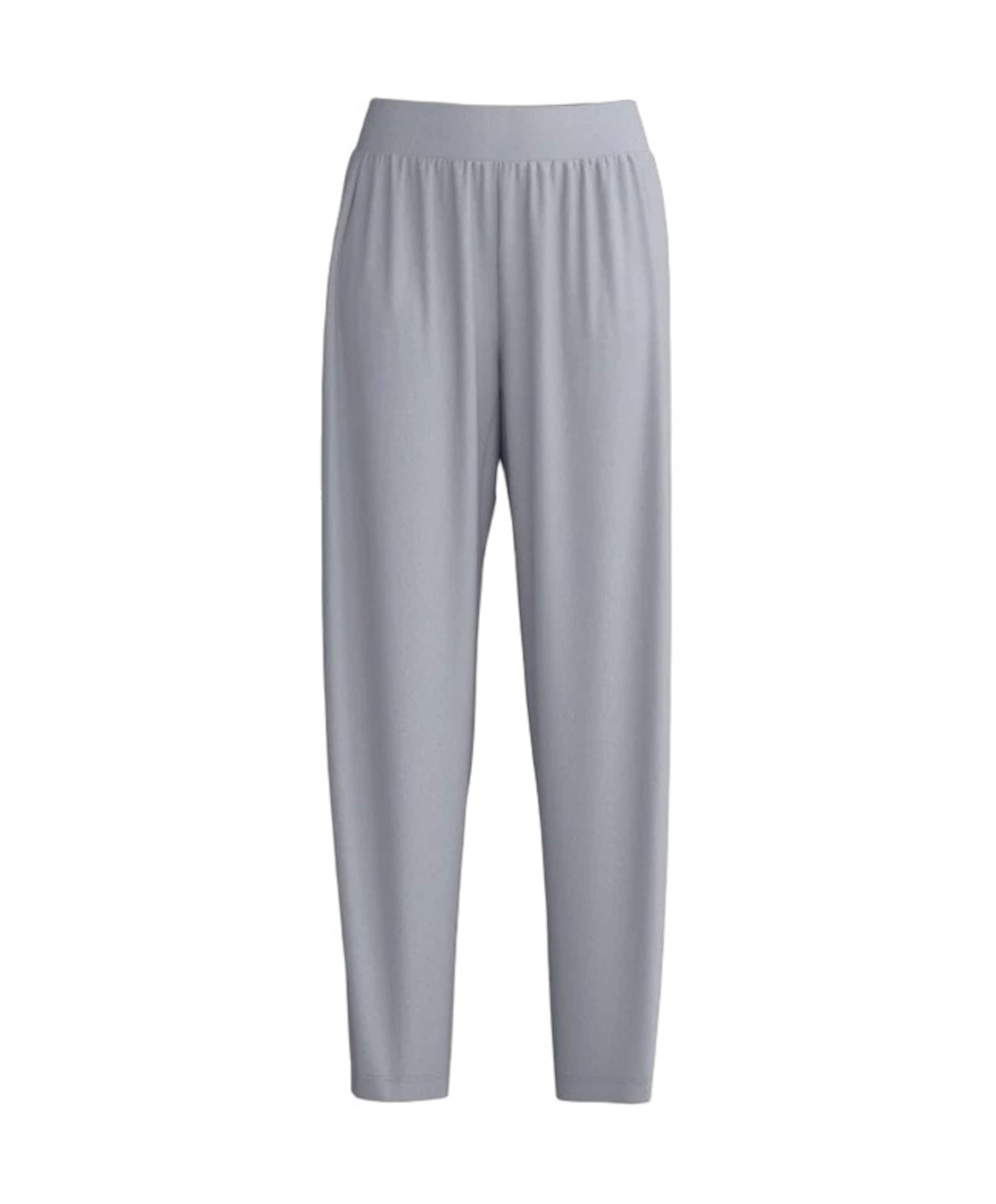 Dames pyjamabroek grijs