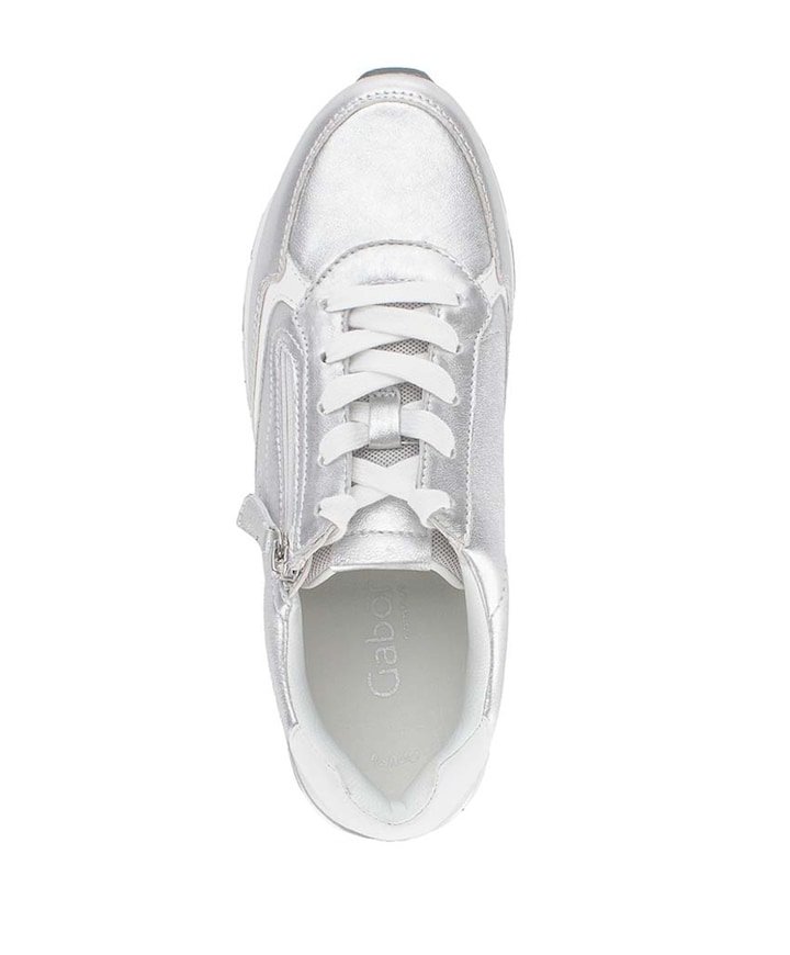 dames sneakers zilver