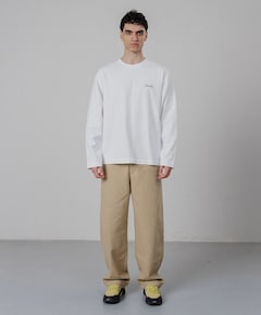 Heren longsleeve wit