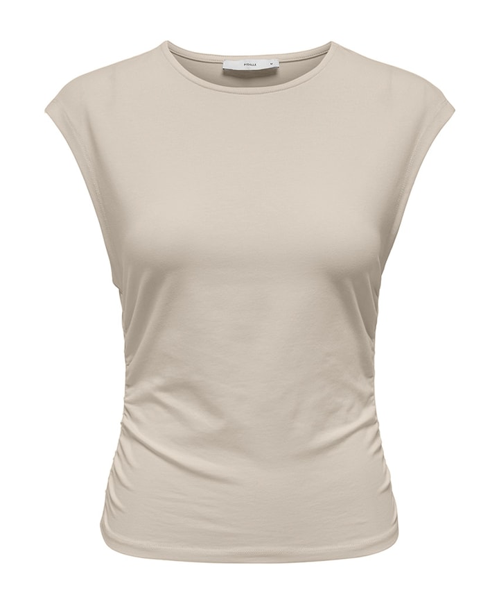 Dames top beige
