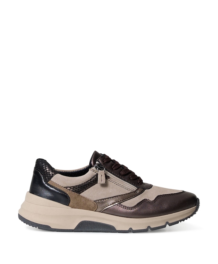 Yasmin dames sneakers bruin