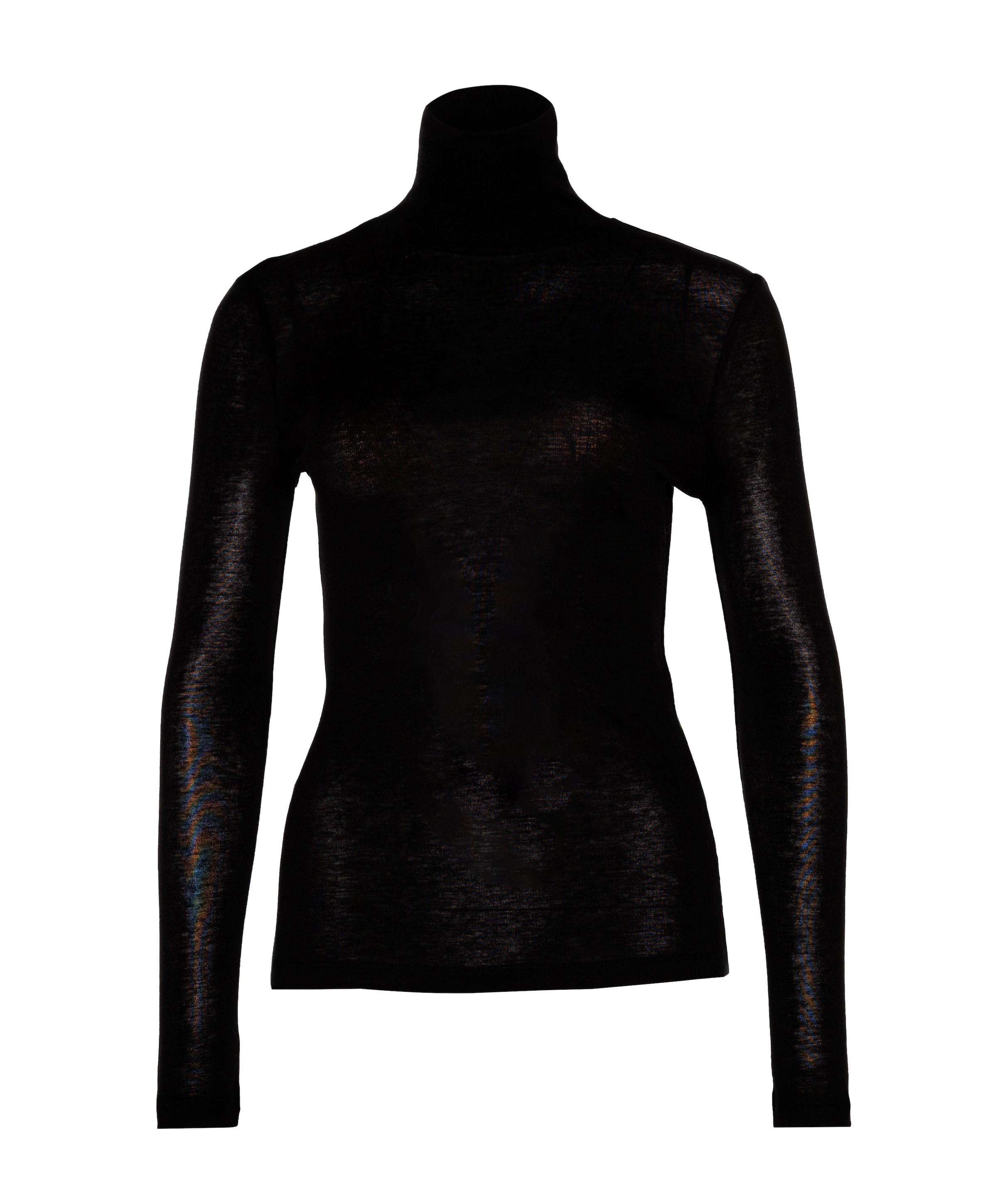 Dames longsleeve zwart