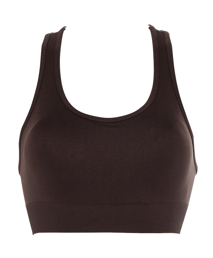 Dames sport bh bruin