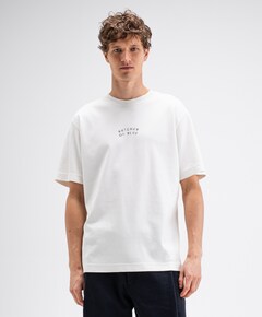 Heren T-shirt ecru