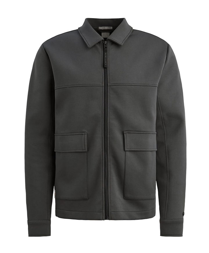 Heren vest grijs
