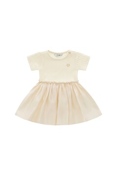 Meisjes jurk ecru