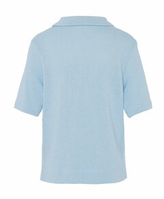 Dames polo blauw