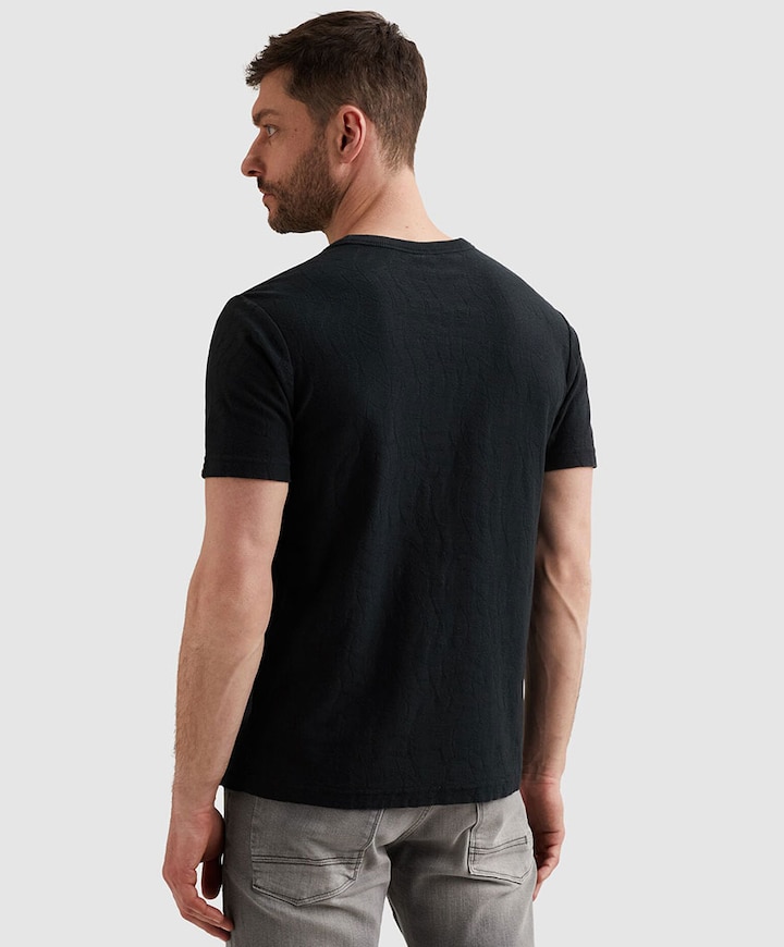 Heren T-shirt blauw