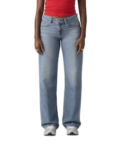 LOW LOOSE GOOD GRADES TENCEL dames jeans blauw
