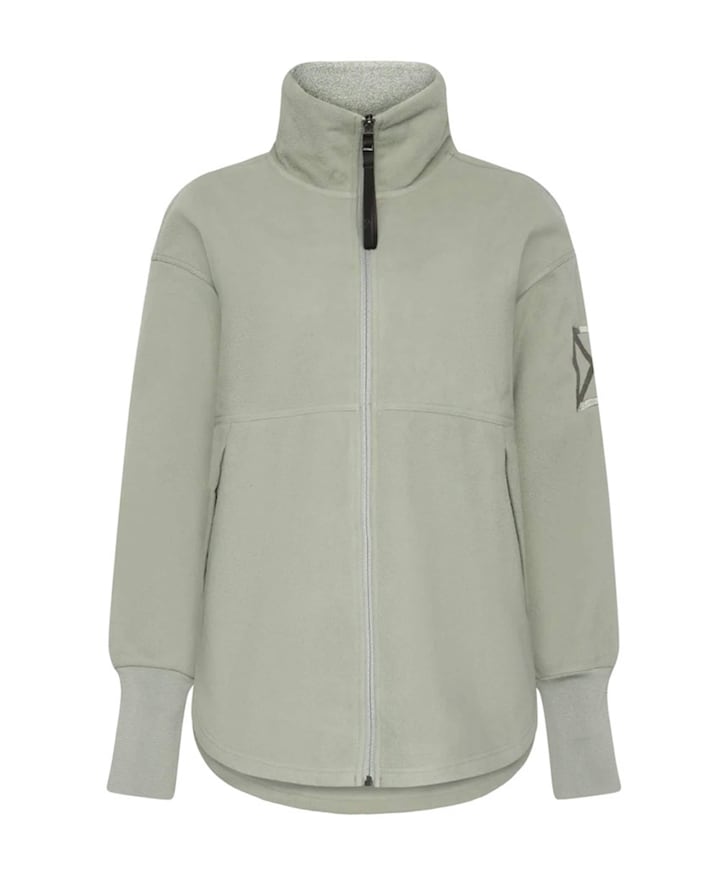 Dames vest groen