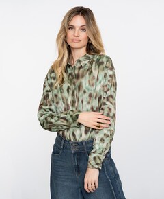Dames blouse groen