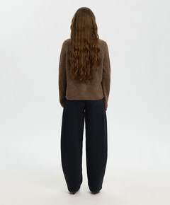 Dames vest bruin