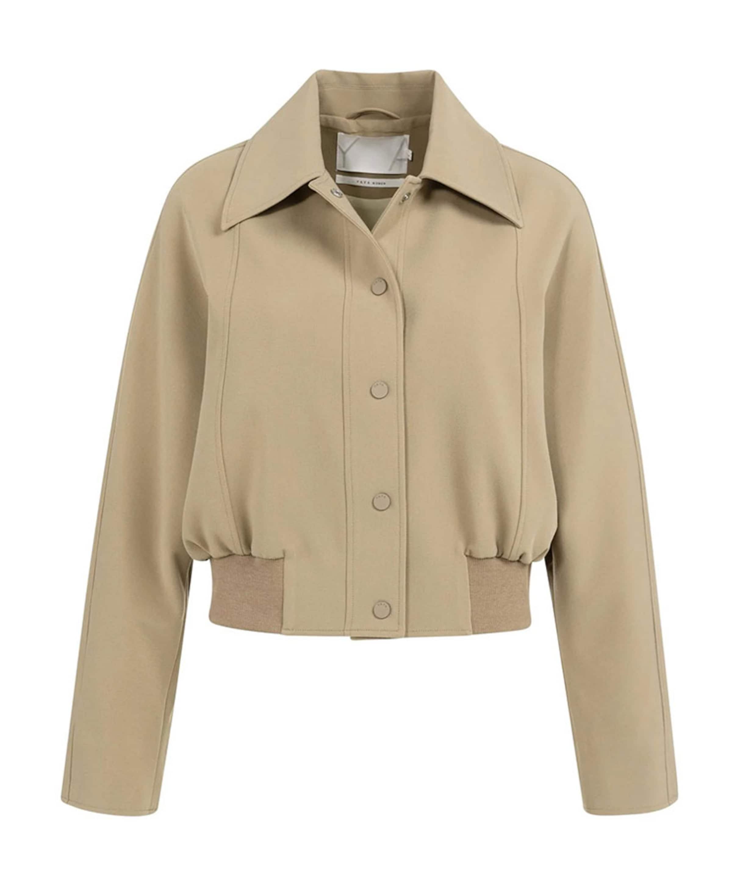Dames jas beige