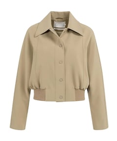 Dames jas beige