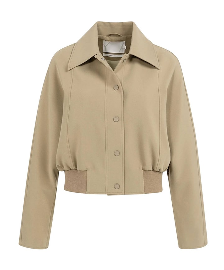 Dames jas beige