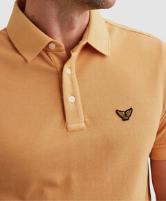 Heren polo oranje
