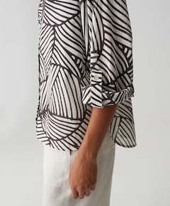 Dames blouse bruin