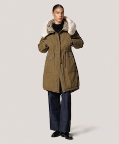 Dames jas beige