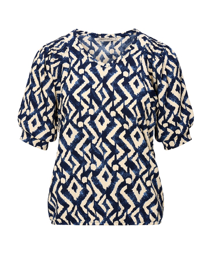 Dames top blauw