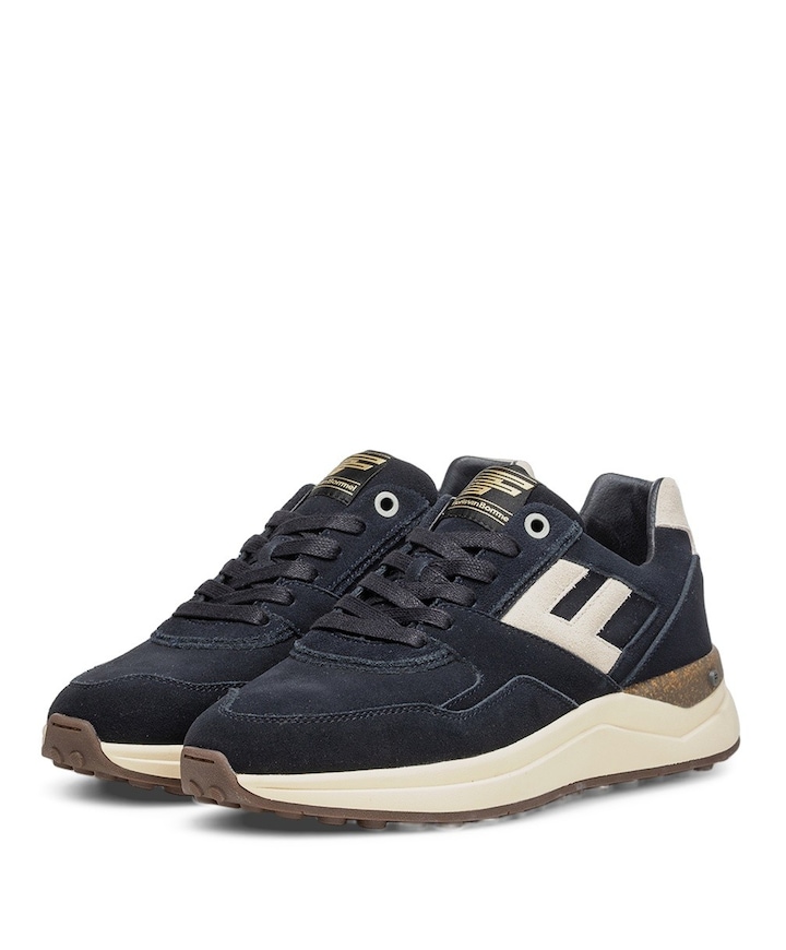 heren veterschoenen blauw