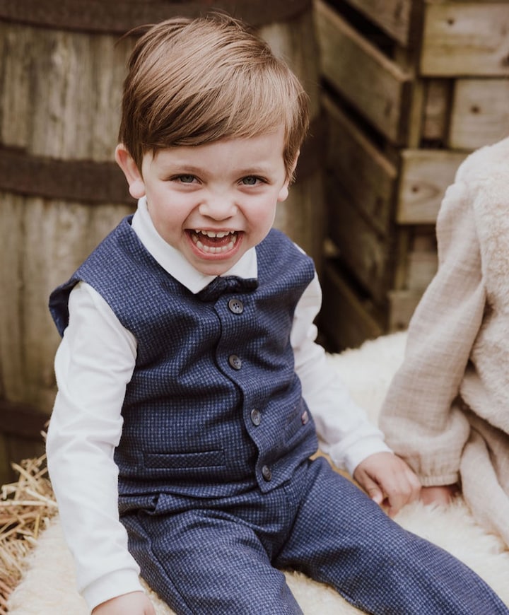 Gilet blauw