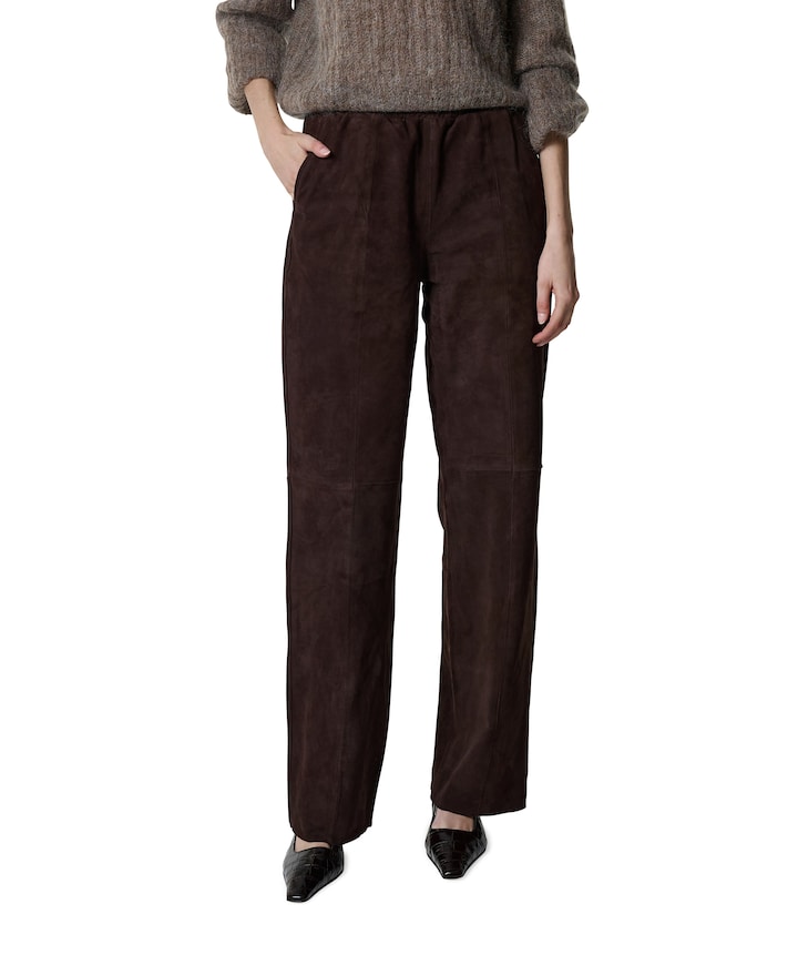 Lucca dames broek bruin