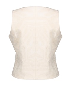 Dames gilet ecru