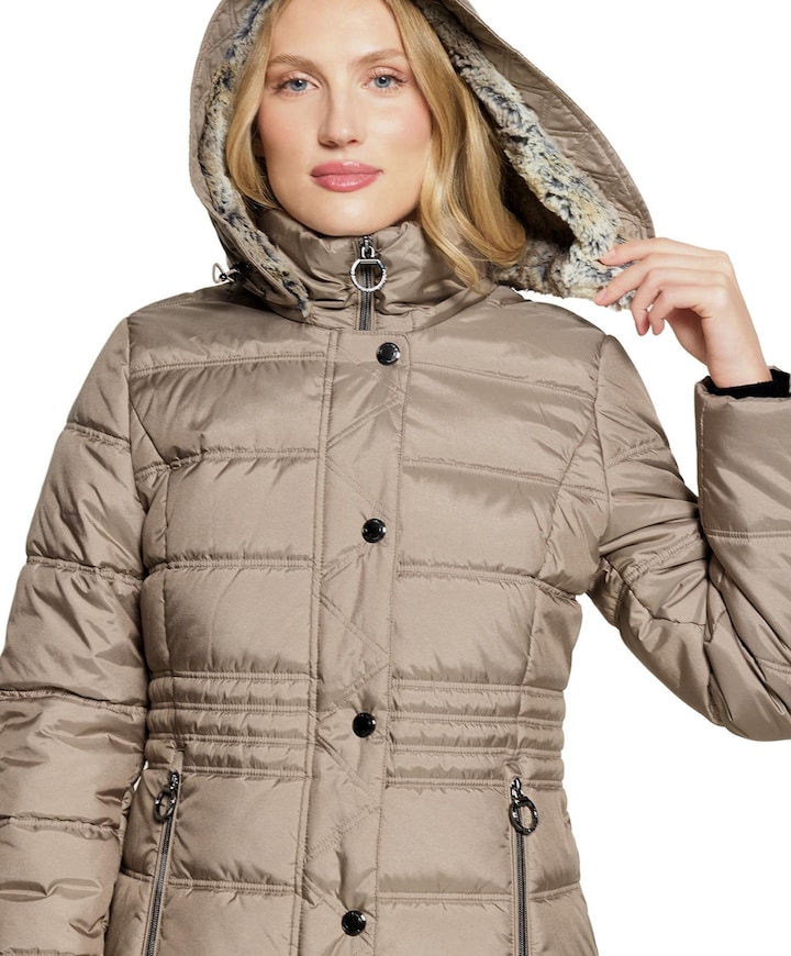 Dames jas beige