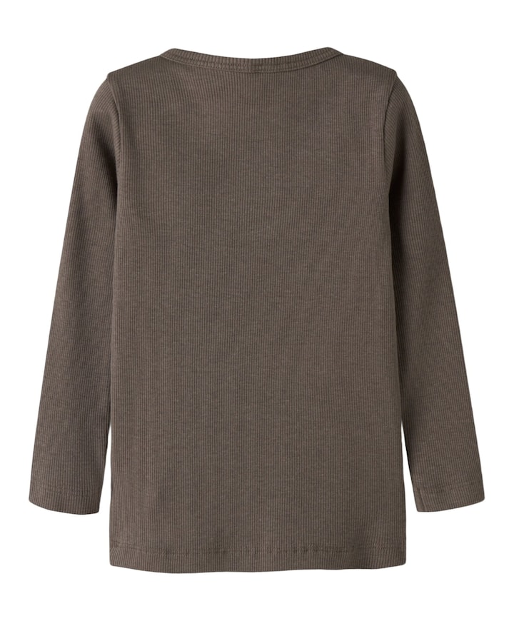Jongens longsleeve bruin