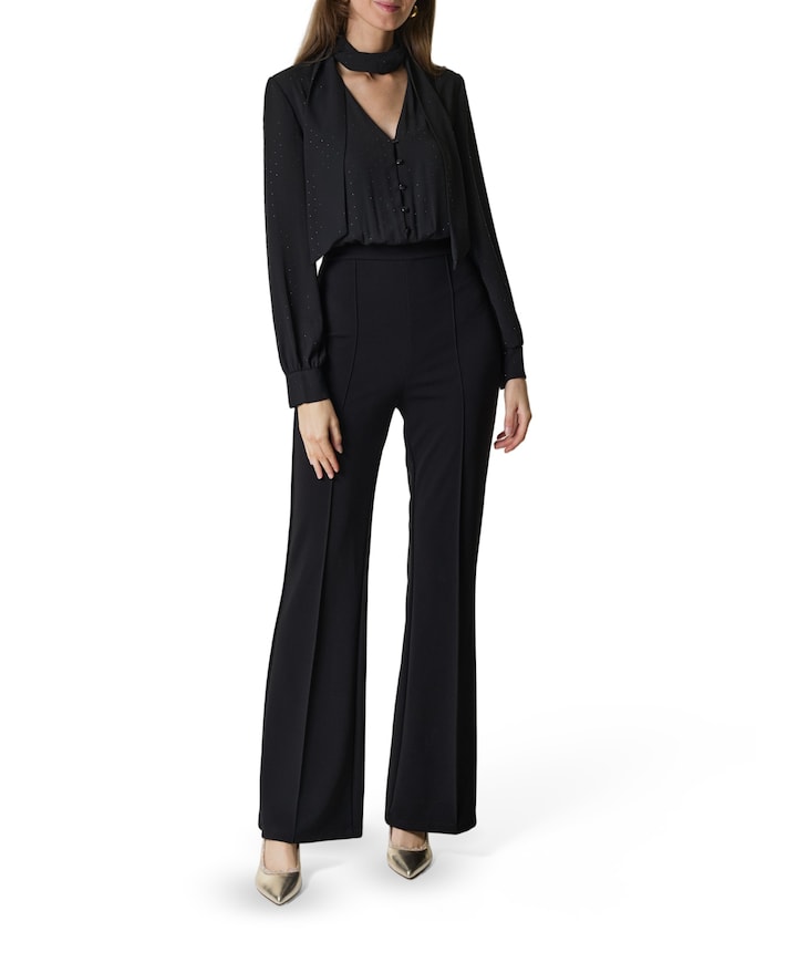 dames jumpsuit zwart