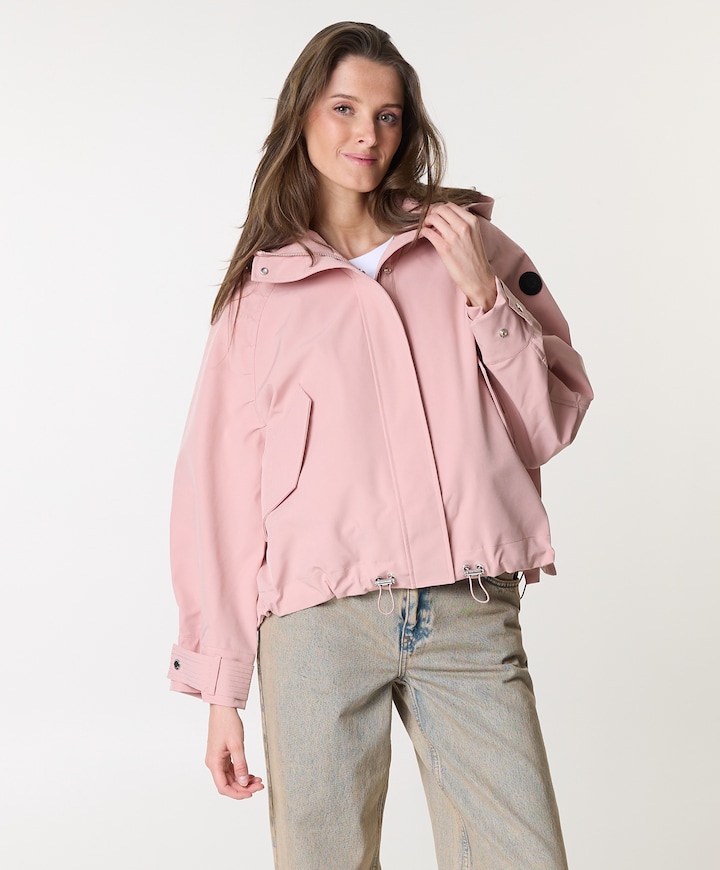 Dames jas roze