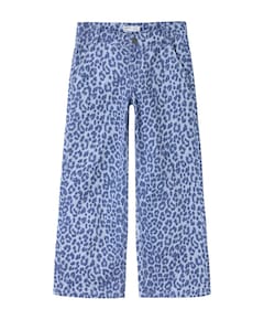 NKFROSE WIDE LEO TWILL 4002-T meisjes broek paars