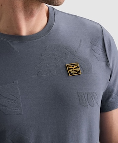 Heren T-shirt blauw