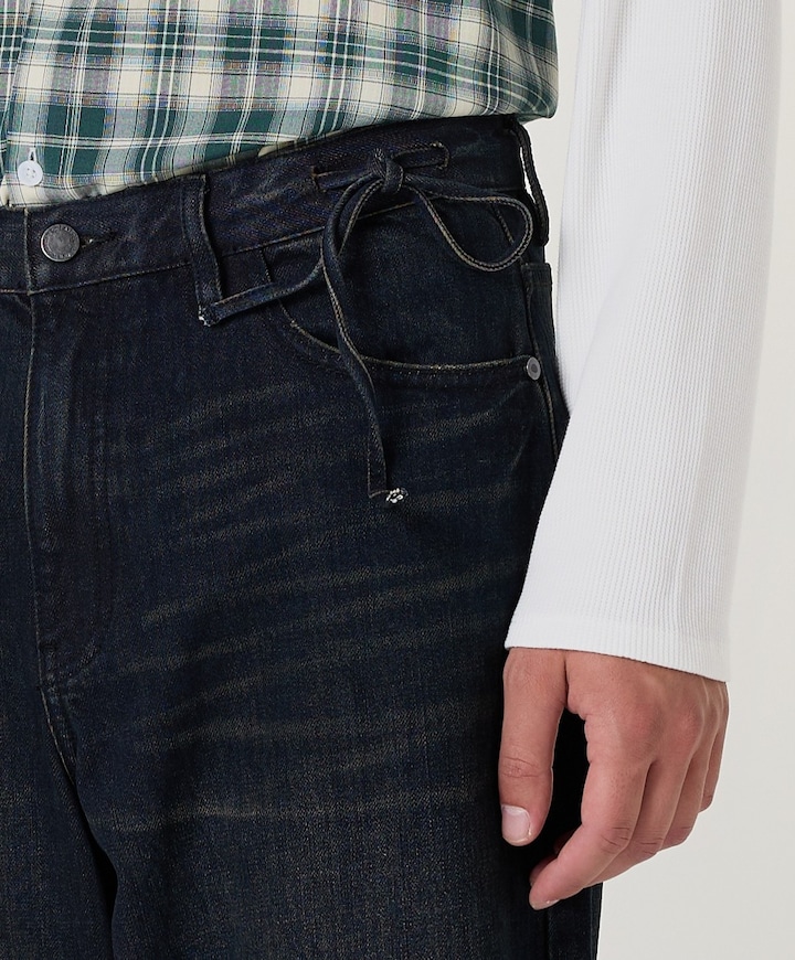 40A Denim Dark heren broek blauw
