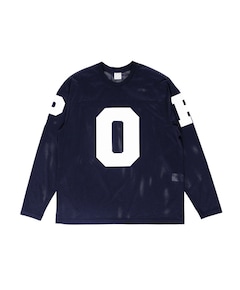 Heren longsleeve blauw