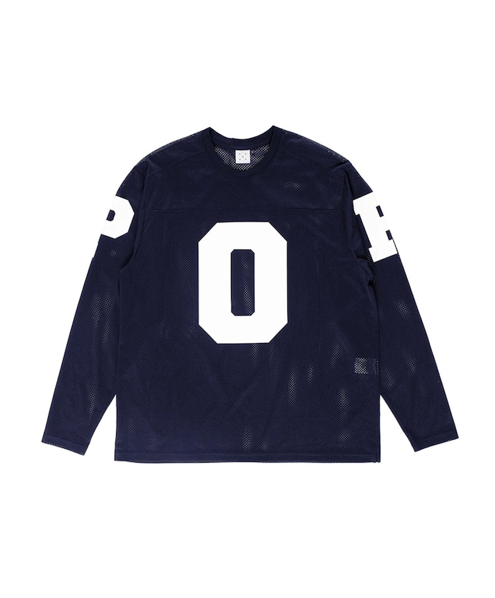 Heren longsleeve blauw