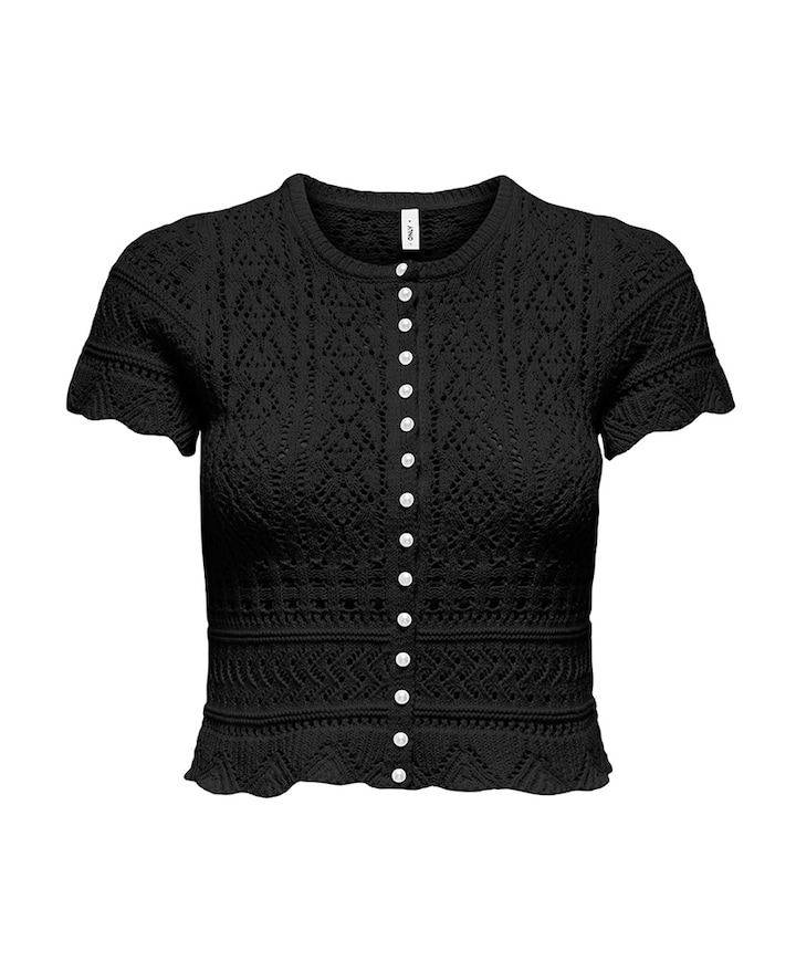 Dames vest zwart