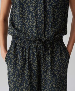 Moneli shadow jumpsuit blauw