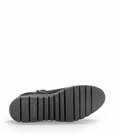 dames enkellaarzen zwart