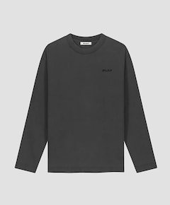 Heren longsleeve grijs