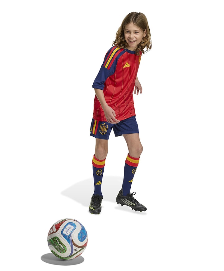 rfef h sho y jongens short blauw