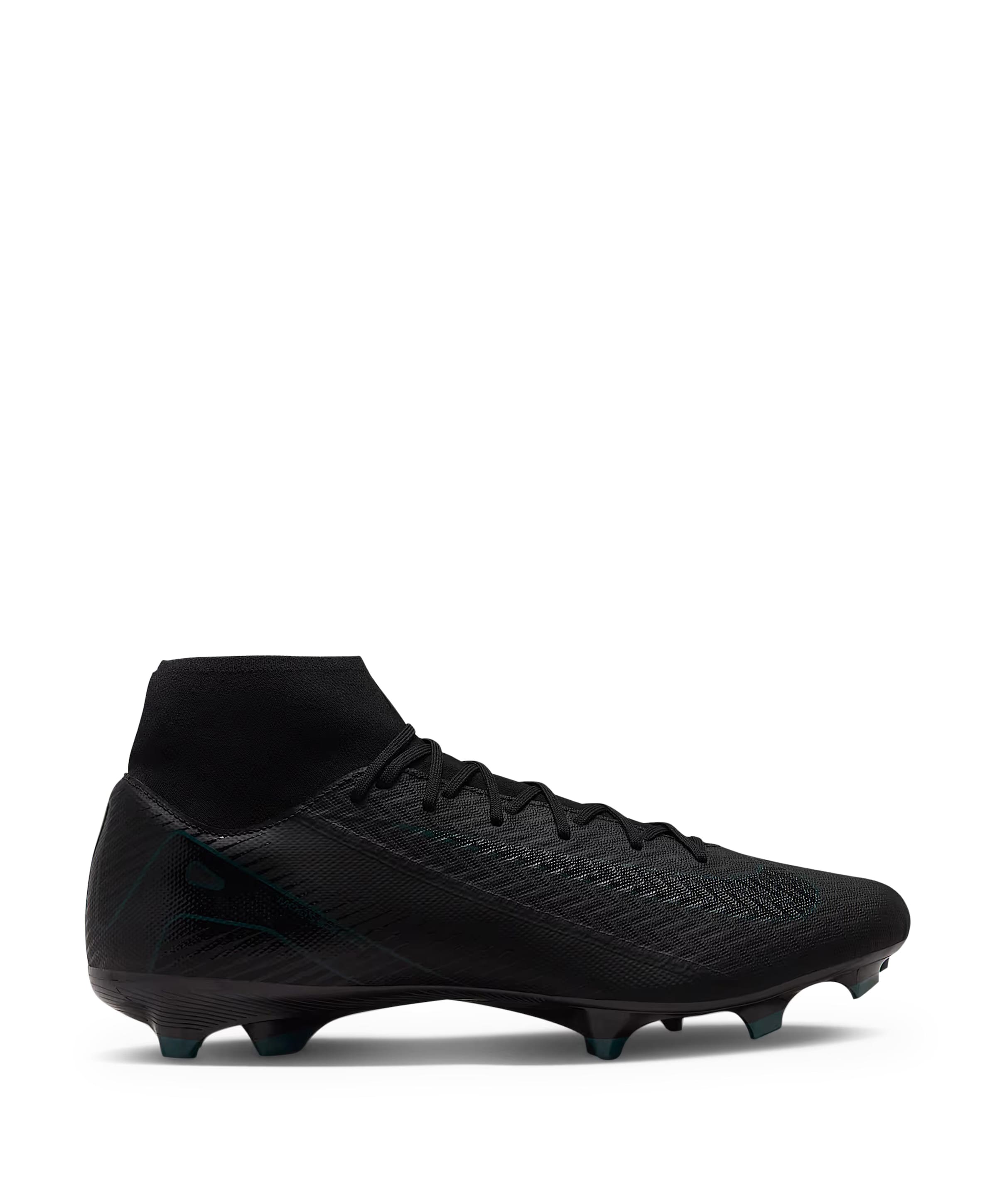 Zm Superfly 10 Acad Fg/mg heren voetbalschoenen zwart