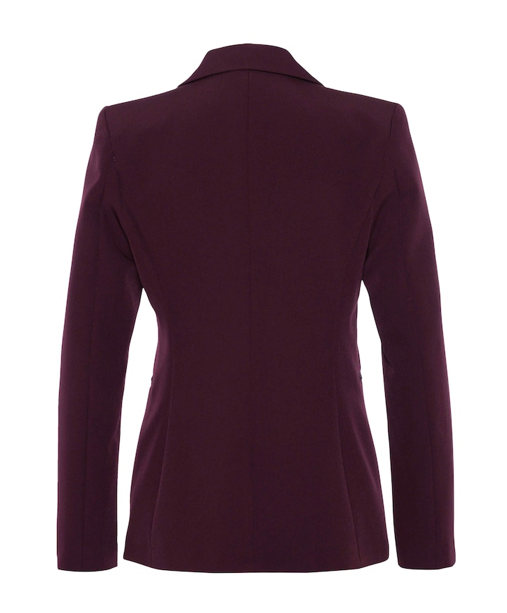 Dames blazer bordeaux