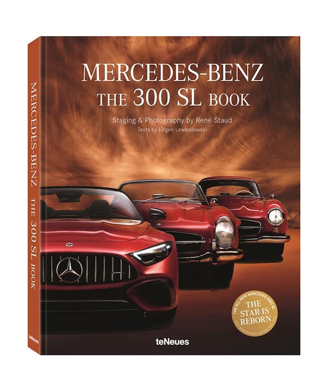 The mercedes-Benz 300 SL Boek bruin