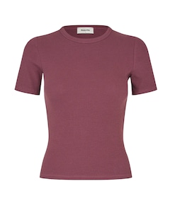 Dames T-shirt bordeaux