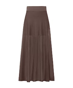 Dames rok bruin
