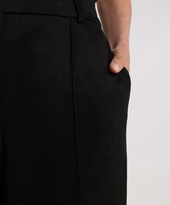 Jill Suedine broek zwart