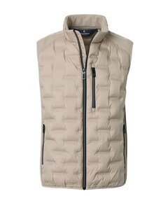 Heren bodywarmer beige