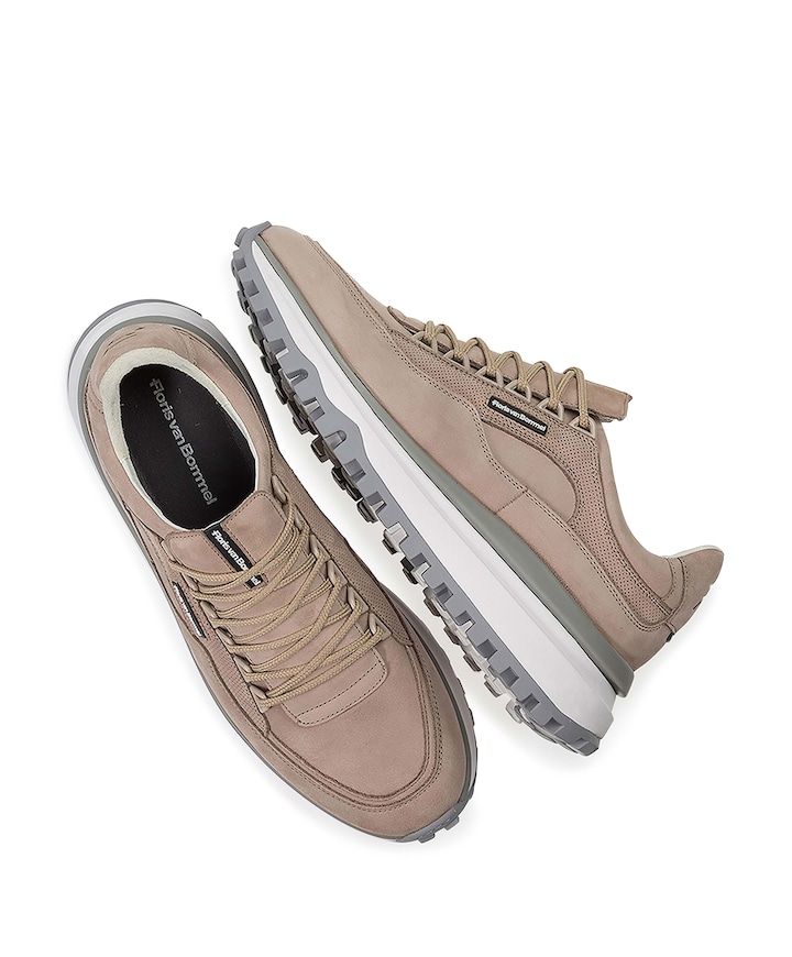 heren sneakers bruin